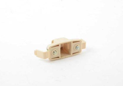 Soporte parasol color beige OEM 51168250922 para BMW E39 y E38. Pieza original BMW.