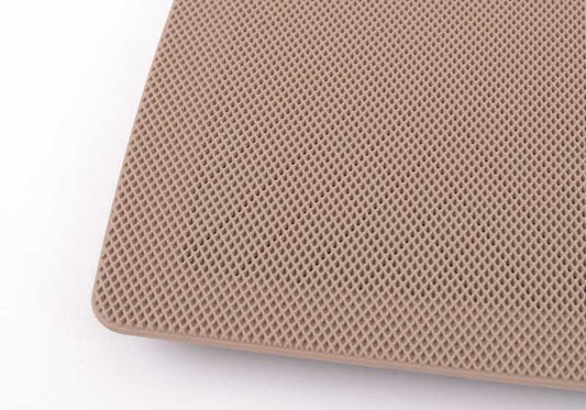 OM 51478257091 Linkslautsprecher Cover für BMW E46 {316i, 318d}. Licht beige Farbe. Original BMW Stück.