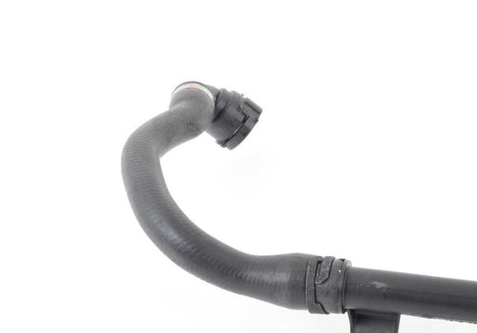 Tubo del refrigerante OEM 17127646152 para BMW X3 F25 y X4 F26 con motor N55. Original BMW.