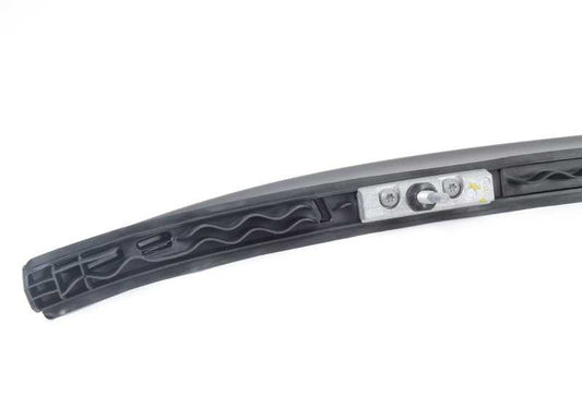 Barra de techo derecha negra mate OEM 51137295816 para BMW X5 F15 (sDrive25d, xDrive25d, xDrive28i, xDrive30d). Original BMW.
