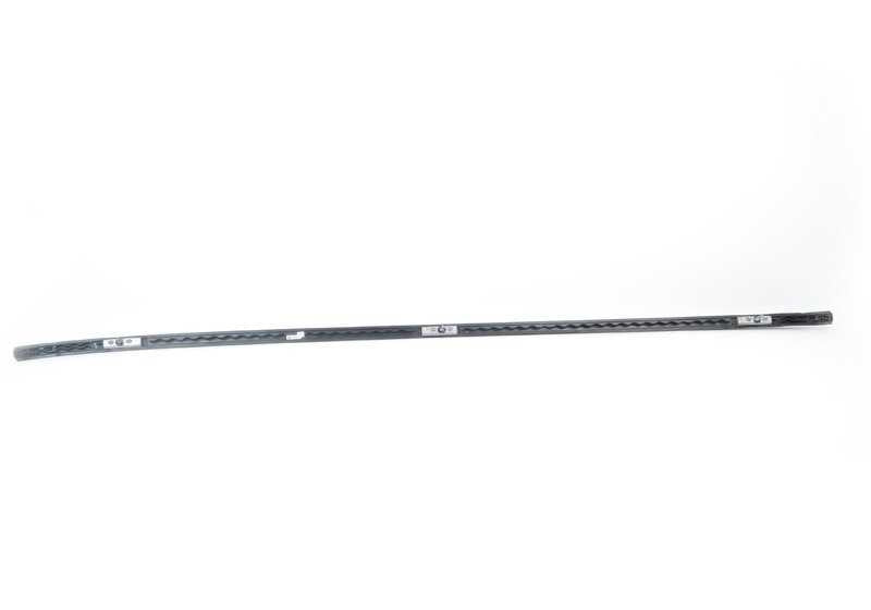 Barra de techo derecha negra mate OEM 51137295816 para BMW X5 F15 (sDrive25d, xDrive25d, xDrive28i, xDrive30d). Original BMW.