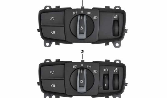 Mando de luces OEM 61316847514 para BMW F20, F21, F22, F23, F30, F31, F32, F33, F34, F36. Original BMW.