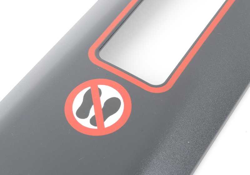 Seat Outer Support Cover for BMW E70, F15, F85 (OEM 52207171833). Original BMW.