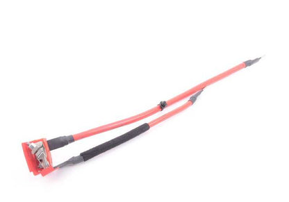 Cable positivo de batería OEM 61129322056 para BMW F15, F85, F16, F86. Compatible con versiones sDrive y xDrive. Recambio original BMW.