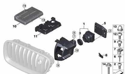 Tornillo OEM 07147246086 para BMW F07, F10, F11, F06, F12, F13, F01, F02, F04, F15, F85, F16, F86. Original BMW.