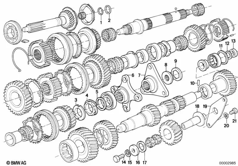 Distanzscheibe for BMW E21, E30, E12, E28 (OEM 23221205792). Genuine BMW
