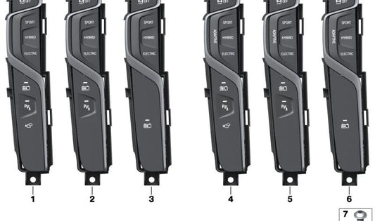 Unità di controllo OEM centrale 61319460799 per BMW G30, G31, G32, G38, F90. BMW originale.