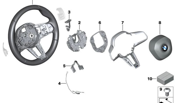Cable de conexión OEM 32305A4EE30 para BMW U06, I20. Original BMW