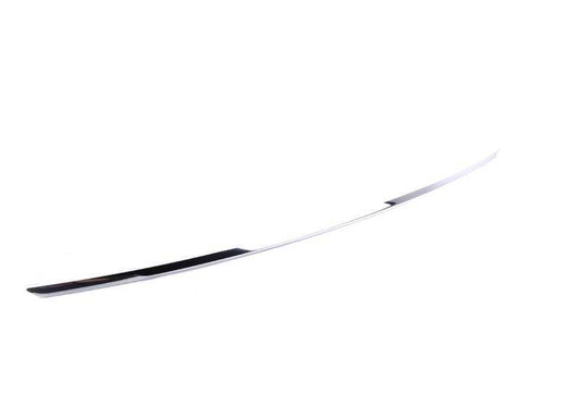 Moldura cromada OEM 51127384572 para BMW F30, F30N, F31, F31N. Pieza original BMW.