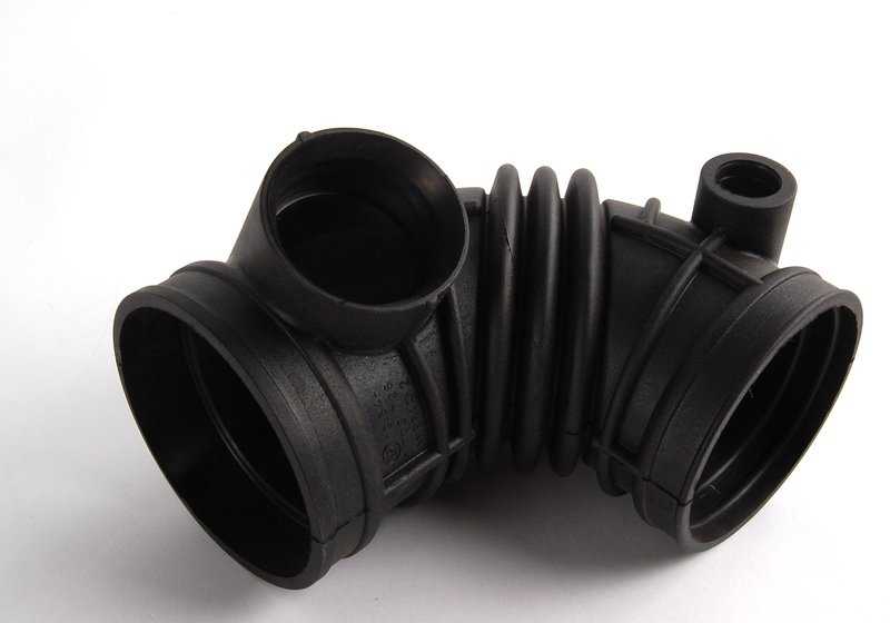 Manguito de admisión (fuelle) OEM 13541703726 para BMW E39 523i {DD31, DD32, DD41, DD42, DH31, DH32, DH41, DH42, DM31, DM32}. Original BMW.