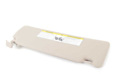 Parasoles izquierdo color oyster OEM 51167349347 para BMW F30, F30N, F31, F31N, F34, F34N, F36, F36N, F80, F82. Original BMW.