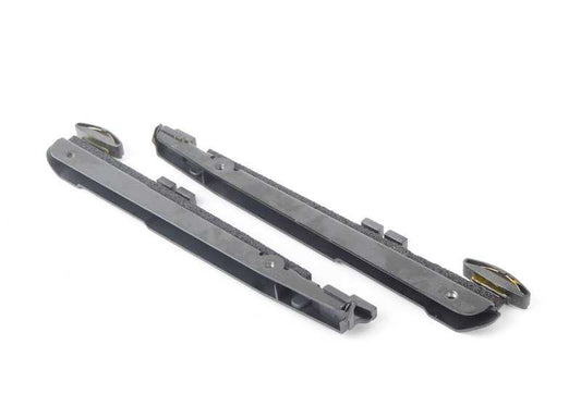 Guide arrière OEM 54107297323 pour BMW E91, E91N, E61, E61N, E83, E83N, E53. Pièce du système de toit solaire / panoramique. BMW d'origine.