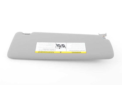 Parasol izquierdo gris Everest OEM 51167349345 para BMW F30, F30N, F31, F31N, F34, F34N, F36, F36N, F80, F82. Original BMW.
