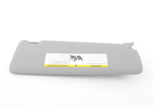 Parasol izquierdo gris Everest OEM 51167349345 para BMW F30, F30N, F31, F31N, F34, F34N, F36, F36N, F80, F82. Original BMW.