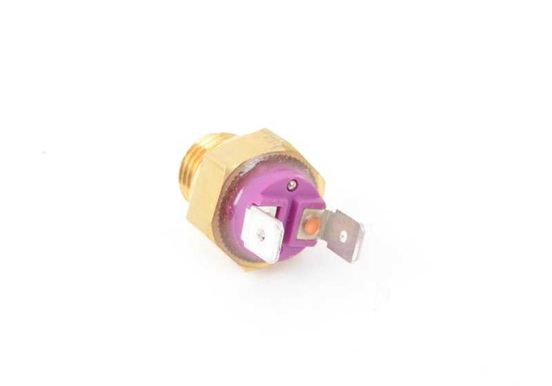 Interruptor de temperatura OEM 12631279719 para BMW E21, E30, E12, E28, E24, E23. Pieza original BMW.