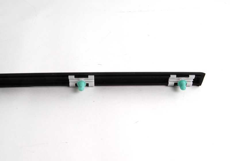 Listón de parachoques puerta delantera izquierda OEM 51138208449 para BMW Serie 3 E46 (1998-2004). Original BMW.