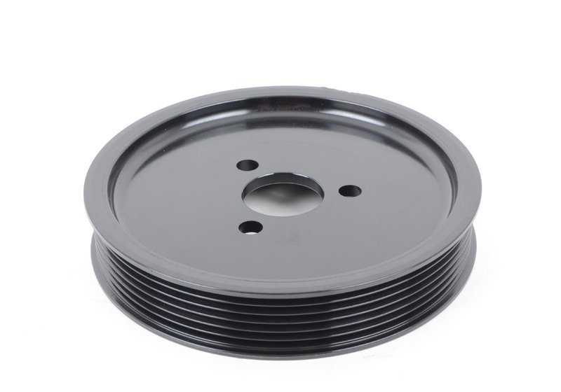 Pulley for BMW 3 Series E46, 5 Series E60, E61, 6 Series E63, E64, 7 Series E65, E66, X3 E83, X5 E53 (OEM 32417787106). Genuine BMW