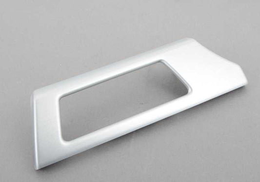 Molding of left aluminum dashboard OEM 51459147390 for BMW E90, E91, E92, E93. Original BMW.