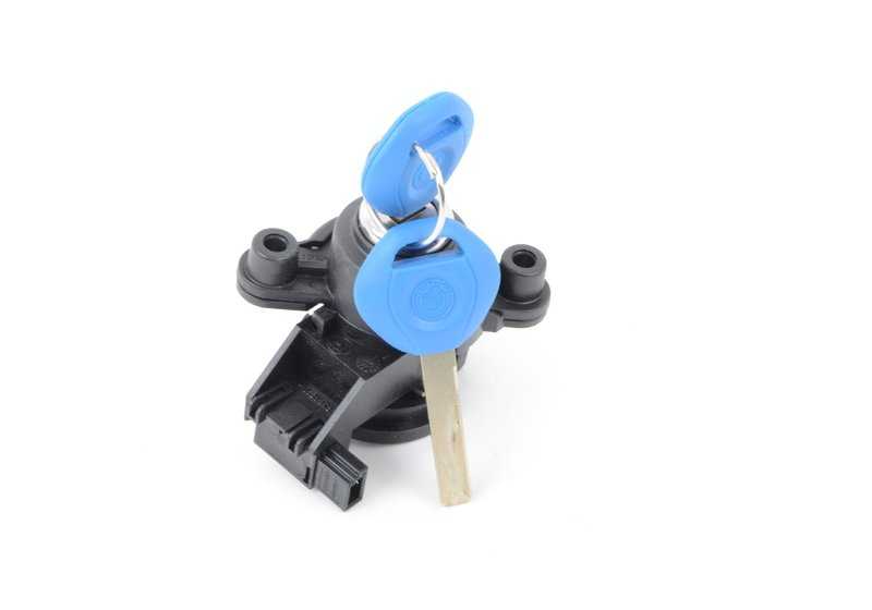 Cerradura del maletero con llave OEM 51248244054 para BMW E46. Original BMW.