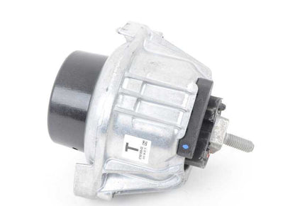 Soporte motor izquierdo OEM 22116786695 para BMW E90, E91, E92, E93. Original BMW.