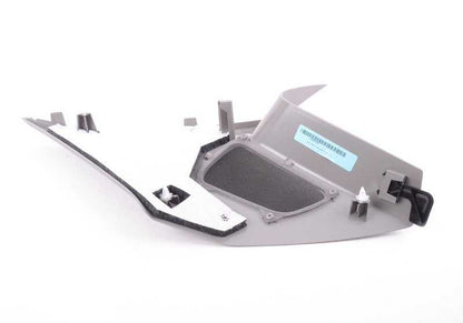 Embellecedor pilar D superior izquierdo gris OEM 51437328213 para BMW X5 F15. Original BMW.