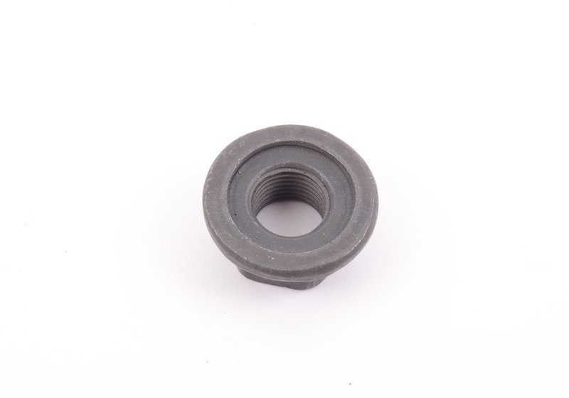 Tuerca M10 OEM 72118132916 para BMW E36, Z3. Pieza original usada en fijación de cinturón de seguridad y componentes relacionados. Original BMW.