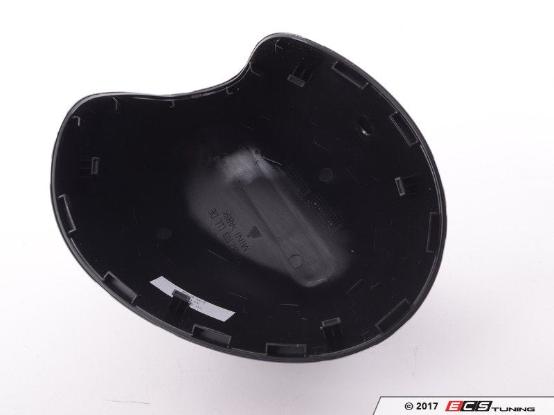 Copertura/alloggiamento specchietto esterno sinistro Black Jack OEM 51162409445 per MINI F54 Clubman, F55, F56, F57 Cabrio, F60 Countryman... e altro ancora. MINI originale.