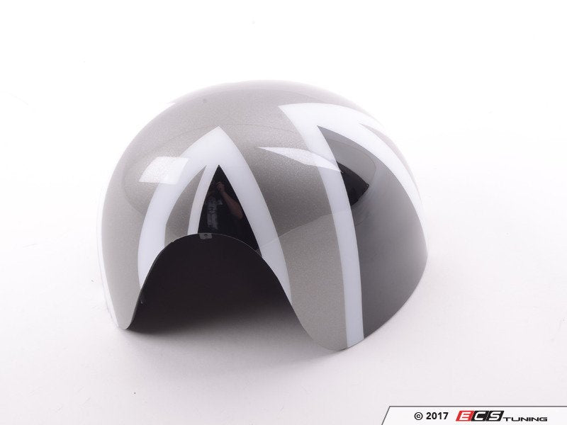 Copertura/alloggiamento specchietto esterno sinistro Black Jack OEM 51162409445 per MINI F54 Clubman, F55, F56, F57 Cabrio, F60 Countryman... e altro ancora. MINI originale.