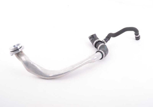 Water pump connecting sleeve to engine block OEM 11537584550 for BMW E82, E88, E90, E91, E92, E93, E84, F25. Original BMW.