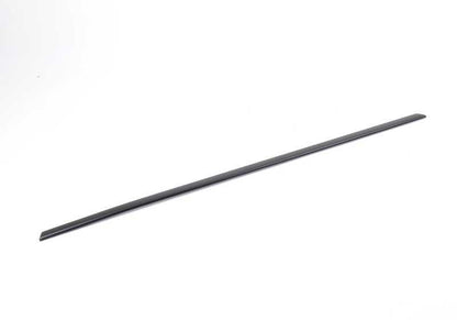 Moldura trasera derecha negra OEM 51368189296 para BMW E39. Original BMW.
