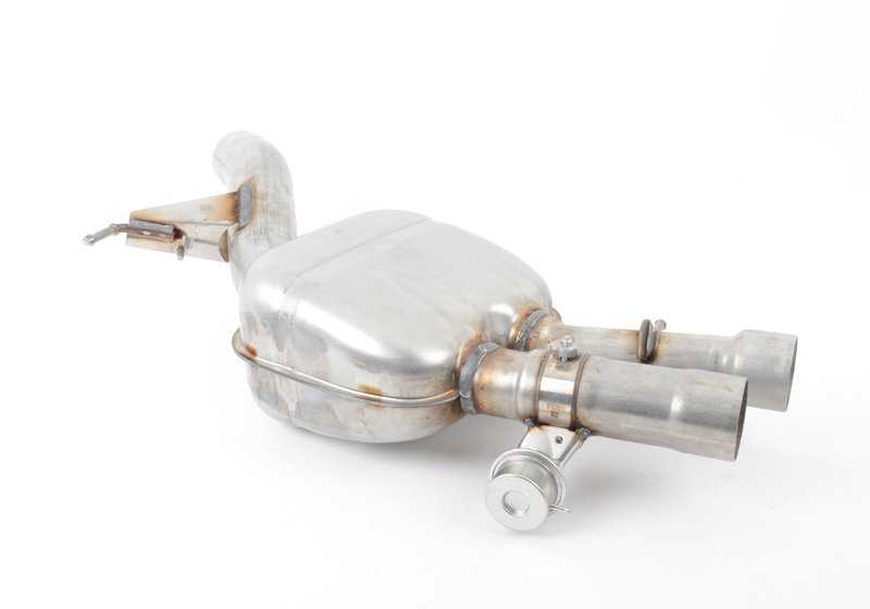 Rear Silencer for BMW 5 Series F10 (OEM 18307848829). Original BMW