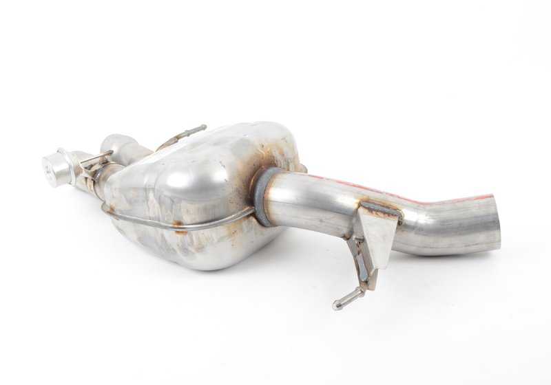Rear Silencer for BMW 5 Series F10 (OEM 18307848829). Original BMW