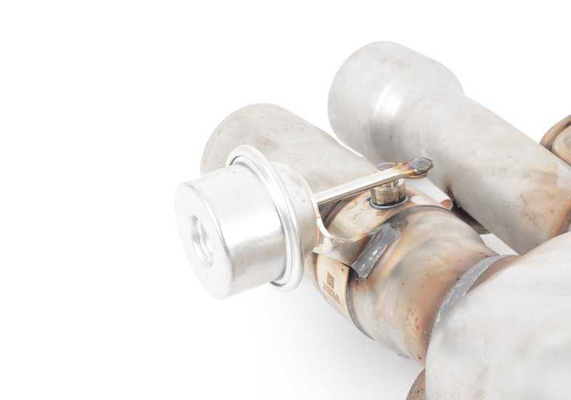 Rear Silencer for BMW 5 Series F10 (OEM 18307848829). Original BMW