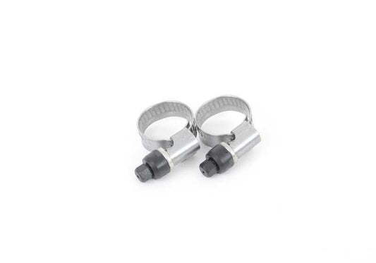 Juego de manguitos y abrazaderas de combustible OEM 13311247271 para BMW E30, E36, E34, E32. Original BMW.