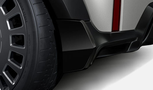 Winglet (aleta) trasero derecho JCW negro brillo OEM 51125B3A374 para MINI F66 Cooper C, Cooper S, JCW (10/2022-03/2025). Original MINI.