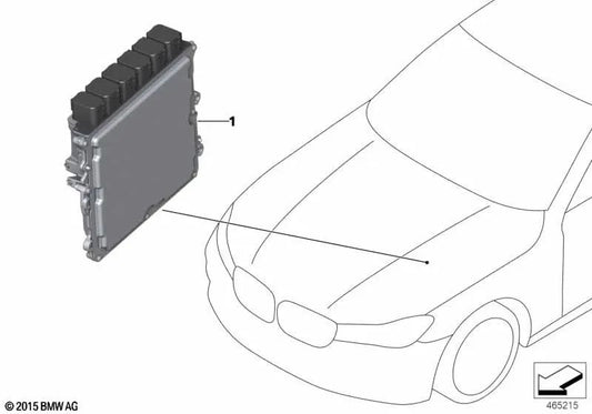 Basiskontrolleinheit für BMW Serie 3 G20, G21 Serie 5 G30N, G31N, G38N X3 G01, G01N (OEM 12145A059D6). Original BMW