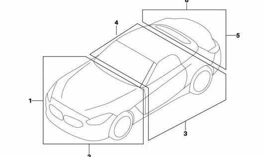 Etiqueta adhesiva de gas refrigerante OEM 71236832295 para BMW F87, F87N, G42, F30N, F31N, F80N, G20, G20N, G21, G21N, G28, G80, G80N, G81, F82, F82N, F83, F83N, G22, G22N, G23, G23N, G26, G26N, G82, G82N, G83, G83N, G30, G30N, G31, G60, G32N, G11, G