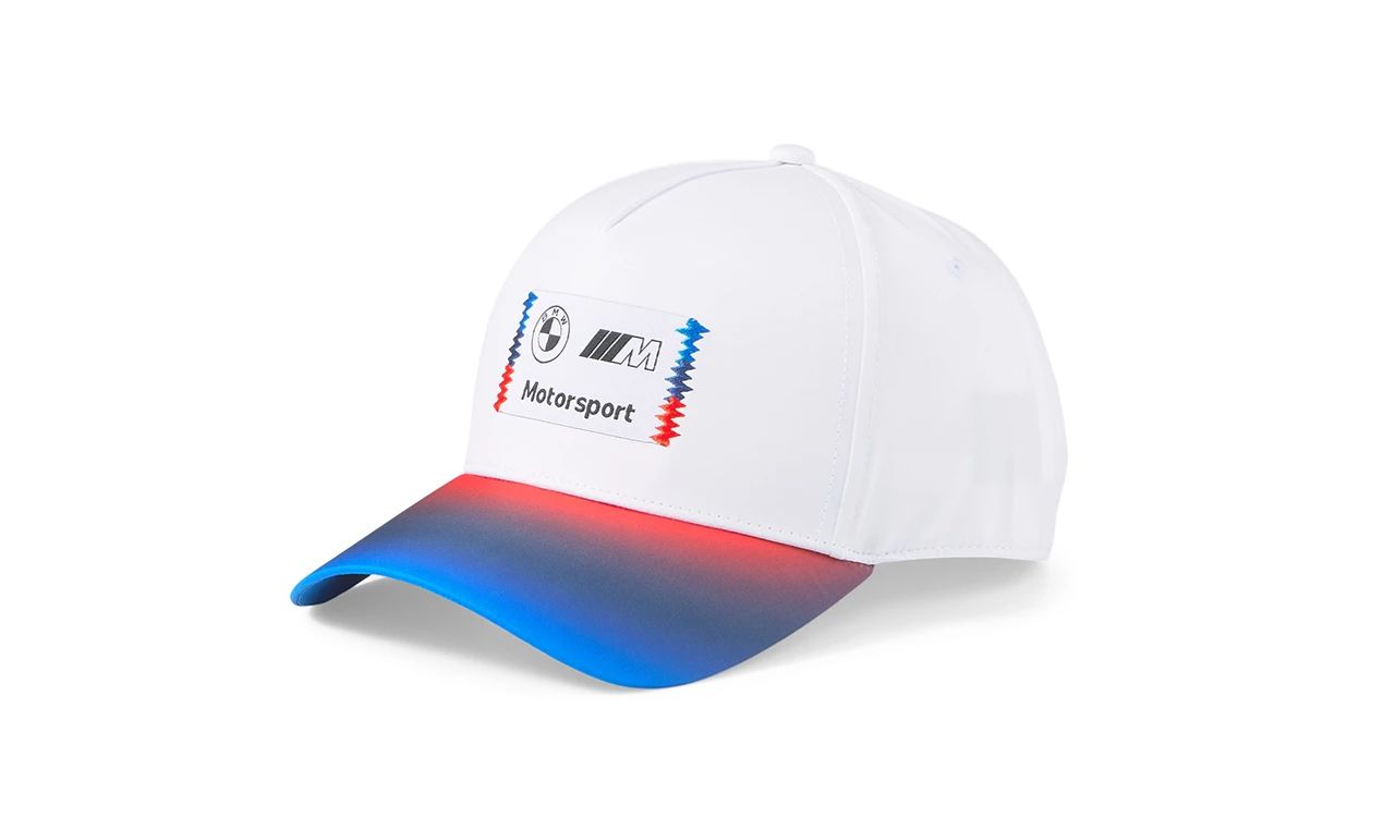 Gorra oficial BMW M Motorsport Road Trip. Accesorio original BMW.