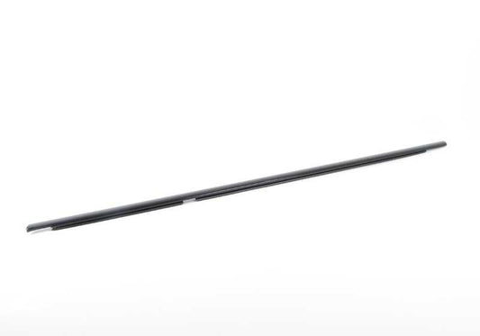 Embellecedor exterior puerta trasera izquierda OEM 51357185239 para BMW F02, F04. Original BMW.