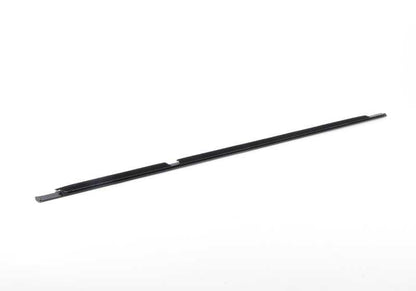 Embellecedor exterior puerta trasera izquierda OEM 51357185239 para BMW F02, F04. Original BMW.