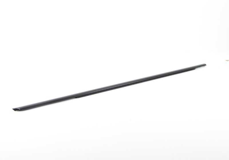 Outdoor -Embezischador Right Door OEM 51337185228 für BMW F01, F01N, F02, F02N, F04. Helle schwarze Farbe. Original BMW.
