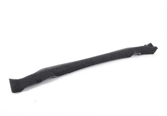 Lower molding of the rear moon frame OEM 51486960406 for BMW E88 (118d, 118i). Compatible with all models from 09/01/2008 to 10/31/2013. Original BMW piece.