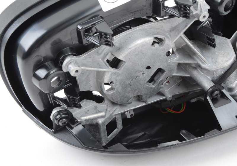 Retisor externo com aquecimento direito OEM 51162993766 para BMW X1 E84 (2009-2015). BMW original.