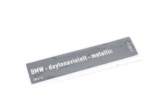 Hinweisschild pour BMW E34 (OEM 71212122121). BMW d'origine