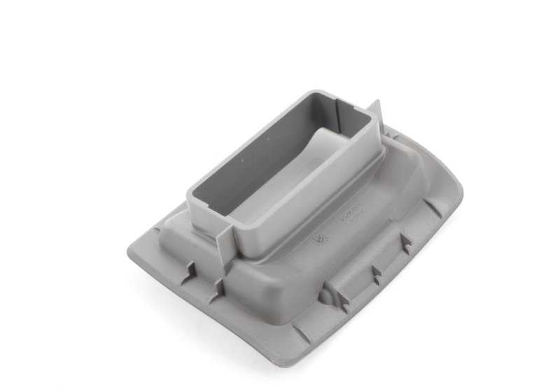 Carcasa gris OEM 51467110233 para BMW Z4 E85, E86. Pieza original BMW para compartimento central y consola trasera. Repuesto auténtico con ajuste perfecto y acabado original.