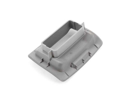 Carcasa gris OEM 51467110233 para BMW Z4 E85, E86. Pieza original BMW para compartimento central y consola trasera. Repuesto auténtico con ajuste perfecto y acabado original.