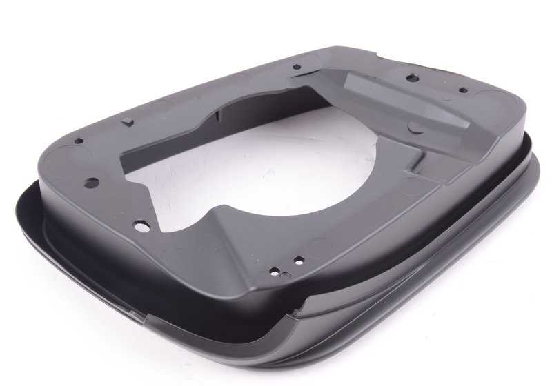 Soporte izquierdo espejo retrovisor OEM 51167266027 para BMW E60, E61, F10, F11, E63, E64, F12, F13, F01, F02, F04. Original BMW.