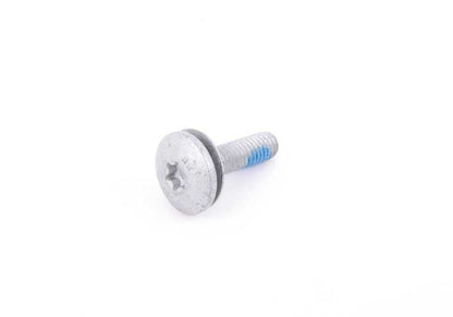 Lens screw for BMW 6 Series E63, E64, E64N, 7 Series E65, E66, X6 E72 (OEM 41617065161). Genuine BMW.