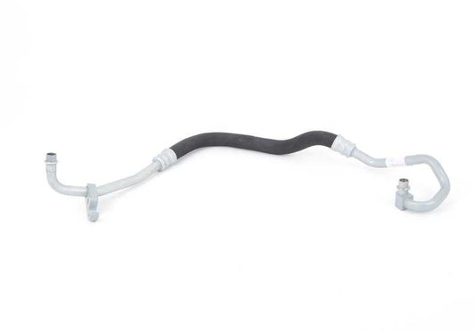 Tubo de retorno del radiador de aceite OEM 17227516944 para BMW E65 y E66 (760i, 760Li). Original BMW.