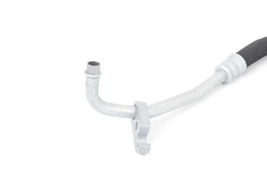 Tubo de retorno del radiador de aceite OEM 17227516944 para BMW E65 y E66 (760i, 760Li). Original BMW.